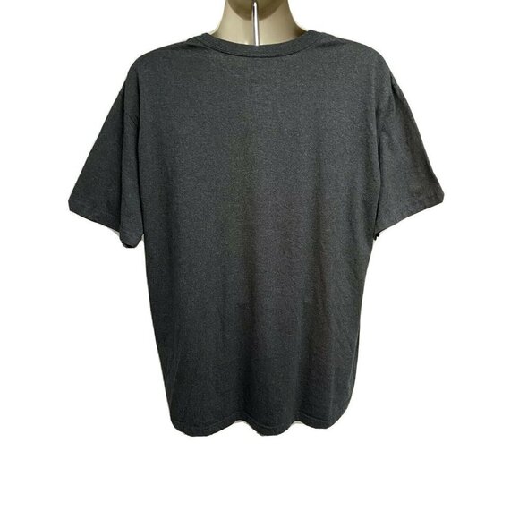 Disney Grumpy Dwarf Blue Gray Graphic T-Shirt XL 50/50 Stretch Relaxed Cotton - Picture 2 of 6